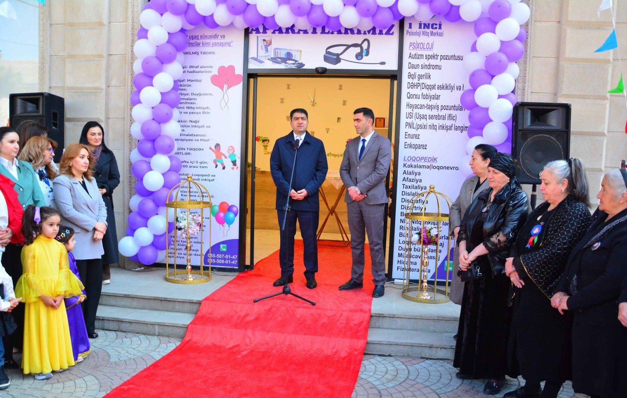 Ağstafada bu mərkəz sakinlərin istifadəsinə verildi - FOTOLAR